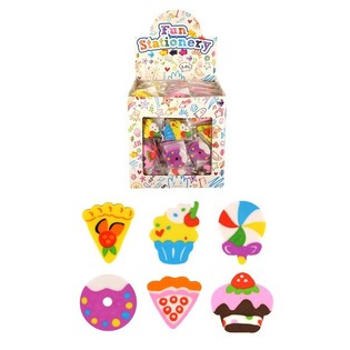 Gomas de Borrar Dulces Sweet en Expositor (216 uds.)