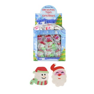 Gomas de Borrar Figuras de Navidad en Expositor (208 uds.)