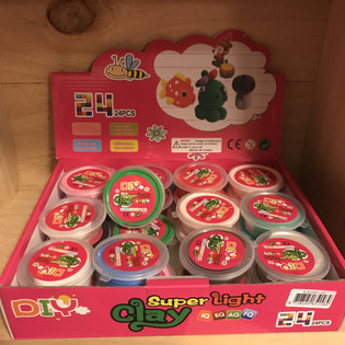 Plastilina Super Light en Expositor (24 uds.)