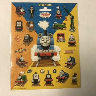 Planchas Grandes de Pegatinas de Thomas y sus Amigos, 20x16 cm (10 uds)
