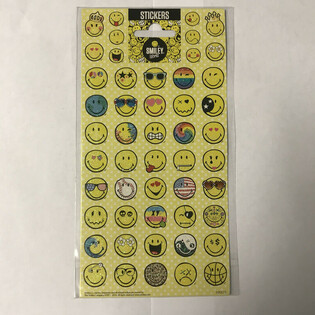 Pegatinas SMILEY WORLD, 20 x 10 cm (10 uds)