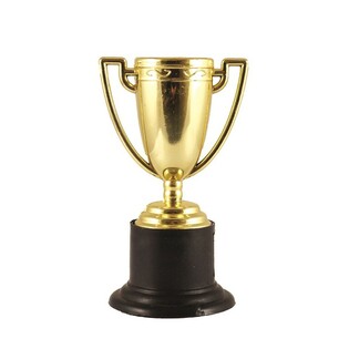 Trofeo de Ganador Dorado 10 cm (12 uds.)