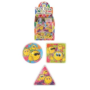 Juegos de Paciencia Smileys en Expositor (96 uds.) | Mayorista B2B