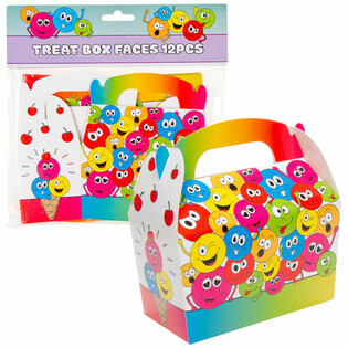 Caja de Regalo Smiley para Chuches 12x12.5x6 cm (12 uds)