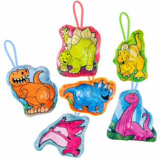MIX PELUCHES DINOSAURIOS - 13.5 Cm. (24 ud.)