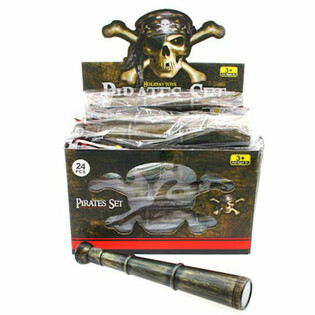 Prism&aacute;ticos de Pirata en Expositor (24 uds.)