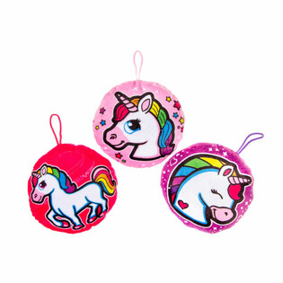 UNICORNIO DE PELUCHE - 13 cm (24 ud)