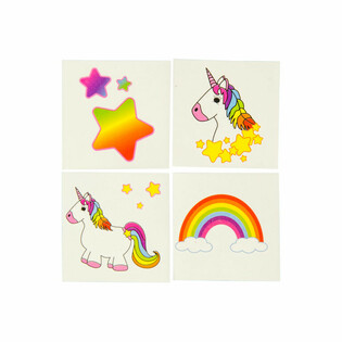 Tatuajes Temporales de Unicornio (288 uds.)
