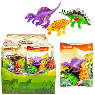 3 Dinosaurios en Bolsa (60 uds.)