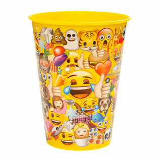 Vaso de Bebida / Copa de Helado Emoji - 260 ml (12 ud.)