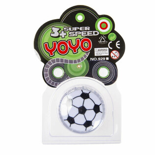 Yo-yo de F&uacute;tbol en Tarjeta (12 unidades)