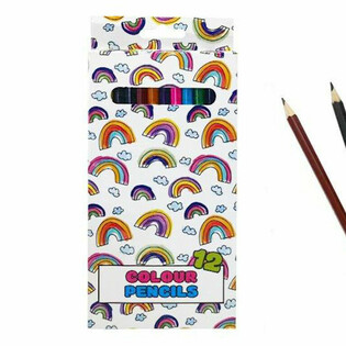 Set Grande de 12 L&aacute;pices de Colores