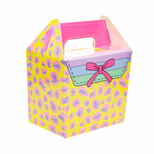 Caja de Men&uacute; / Caja de Regalo Bolso de Ni&ntilde;a (12 Unidades)