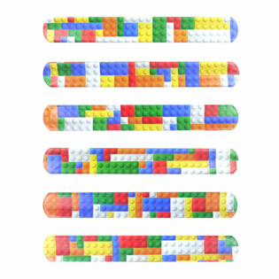 PULSERA DE GOMA SLAP - BLOQUES DE CONSTRUCCI&Oacute;N (120 uds.)
