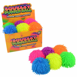 Bolas Puffer Grandes - 13 cm - Expositor (12 unidades)