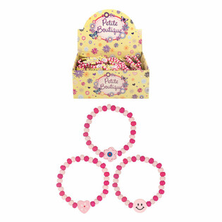 Expositor de Pulseras de Madera Smiley para Ni&ntilde;as (120 uds.)