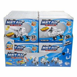 VEH&Iacute;CULO DE CONSTRUCCI&Oacute;N DE METAL PARA MONTAR (24 uds)