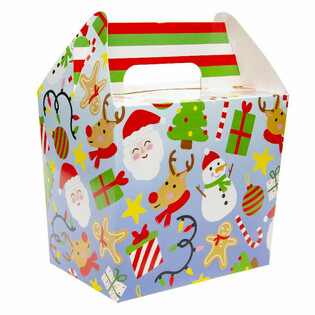 Cajas de Men&uacute; y Dulces de Navidad (12 uds.)