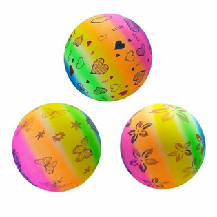 PELOTA DE PLAYA - NI&Ntilde;AS - DISE&Ntilde;O MIXTO &Oslash;23 Cm (10 uds.)