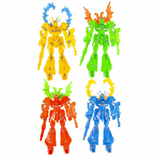 FIGURA DE ACCI&Oacute;N ROBOT - COLORES MIXTOS (36 uds.)