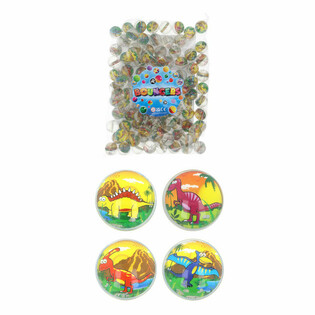 Mix de Pelotas Saltarinas de Dinosaurio &Oslash;3.3cm (100 unidades)