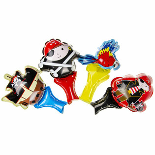 Globos de Mano de Pirata Autoinflables (48 uds.)