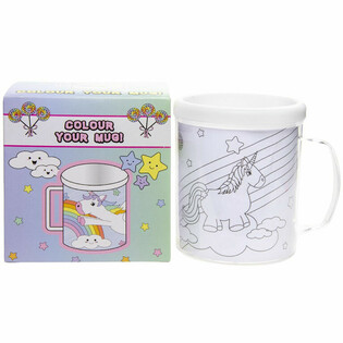 UNICORNIO - COLOREA TU PROPIA TAZA (2 uds.)