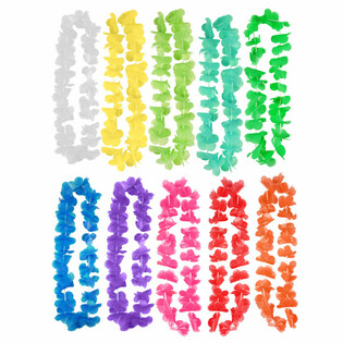 COLLAR HAWAIANO - COLORES MIXTOS (10 uds.)