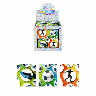 Expositor de Mini Blocs de Notas de F&uacute;tbol &ndash; 480 Unidades