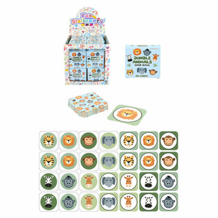 Mini Juegos de Memoria - Animales de la Selva - Display (64 uds)