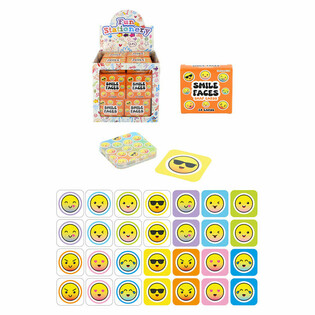 PEQUE&Ntilde;OS JUEGOS DE MEMORIA - MODELO: SMILEY - EN EXPOSITOR (64 uds.)