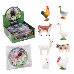 ANIMAL WORLD - Animales de Granja en Expositor (36 uds.)