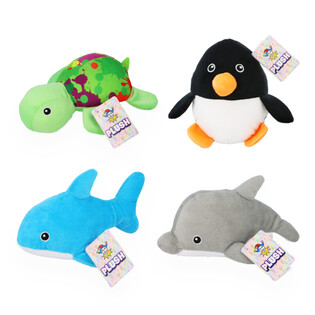 Peluches de Animales Marinos - 15 cm de alto - Diseños Surtidos (12 uds.)