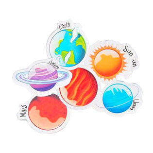 GOMAS DE BORRAR PLANETAS - EN EXPOSITOR (24 uds.)