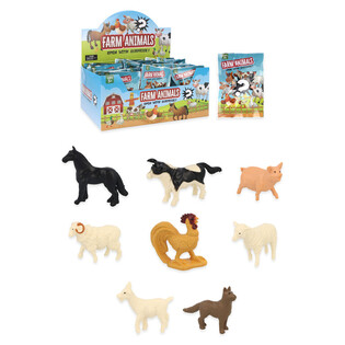 Bolsa Sorpresa / Blind Bag - Tema: Animales de la Granja en Expositor (60 uds.)