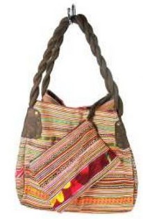 Bolso de Brocado B-FAIR Pequeño Marrón - Hecho a Mano | {$companyname}