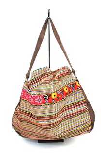 Bolso de Hombro B-Fair Saddle Naranja/Verde (1 ud)