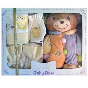 Set de Regalo Baby Bow - Oso (4 piezas)